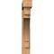 Ekena Millwork Merced Block Smooth Bracket w/ Offset Brace, Western Red Cedar, 7 1/2"W x 46"D x 46"H BKT0806X46X46MRC05SWR - alternate 4